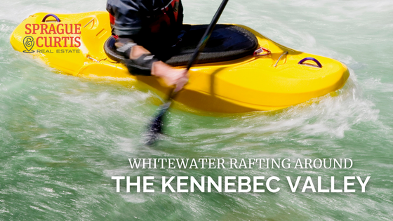 whitewater rafting Kennebec Valley